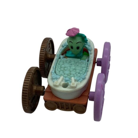 Vtg 90s Tiny Toons Flip Car Montana Max & Gogo Dodo McDonalds Toy - Picture 1 of 9